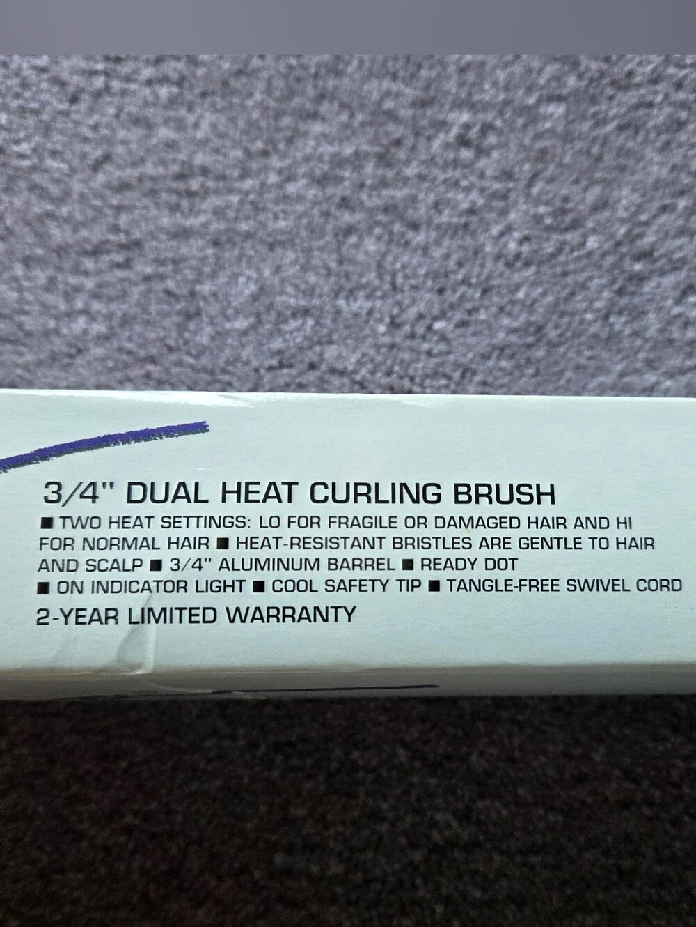 3/4 Inch Electric Curling And Styling Brush